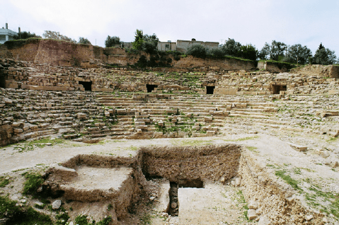 roman theater at bet ras